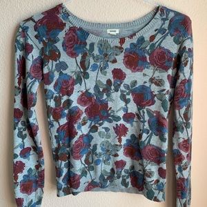 Floral Sweater